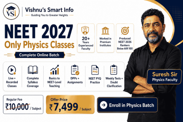 NEET 2027 Physics Batch