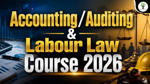 Labour Laws + IR + Social Security + Accounting/Auditing + Insurance (Live Batch - 1) 2026 cover