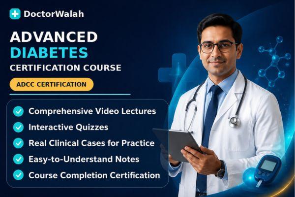 Level 4 GP Doctorwalah-Advanced Diabetes Certification Course (ADCC Certification) cover