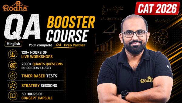 Quants Booster | Hinglish | By Ravi Prakash Sir For CAT 2026 cover