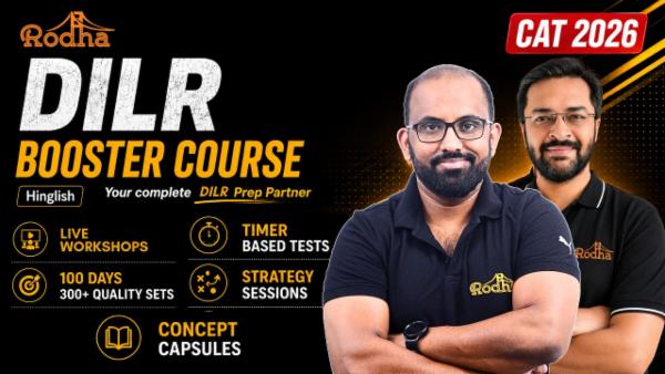 LRDI Booster | Hinglish | By Ravi Prakash Sir & Abhishek Sir For CAT 2026 cover