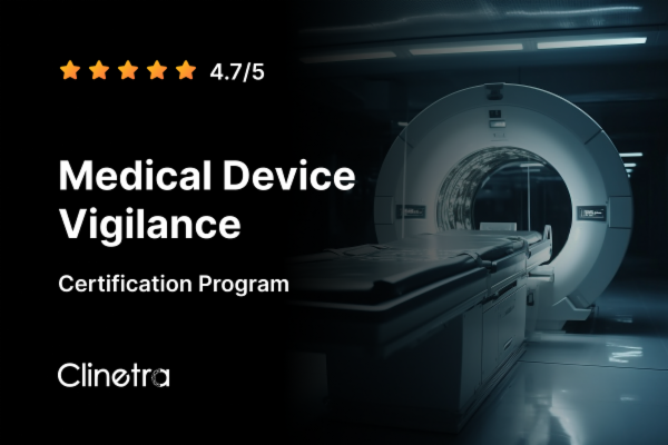Medical Device Vigilance Course cover