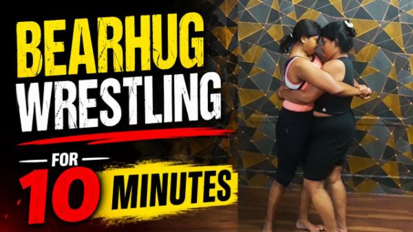 BEARHUG TILL ONE GIVES UP || JUST THE BEARHUG ROUND OF "LOSING ISNT AN OPTION" cover