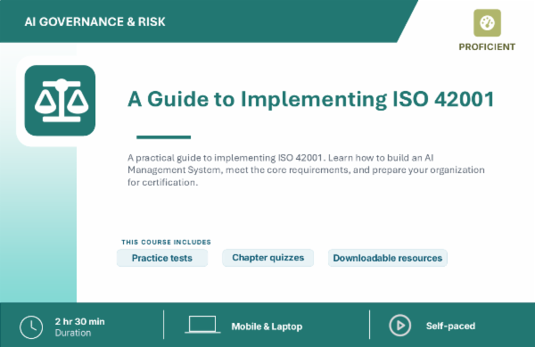 A Guide to Implementing ISO 42001 cover