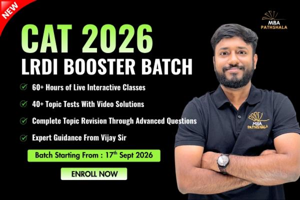 LRDI Booster Batch for CAT 2026 | Vijay Sir cover