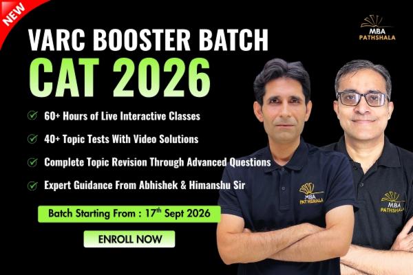 VARC Booster Batch for CAT 2026 | Himanshu & Abhishek Sir cover