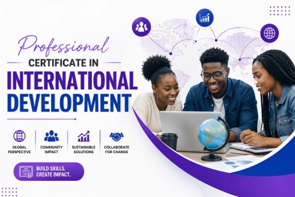 Certificate in International Development cover
