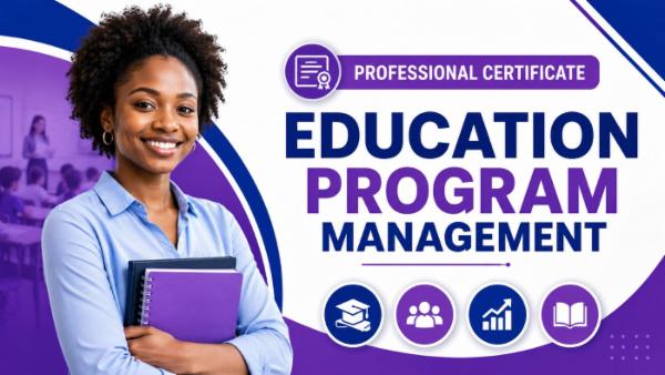 Certificate Education Program Management cover
