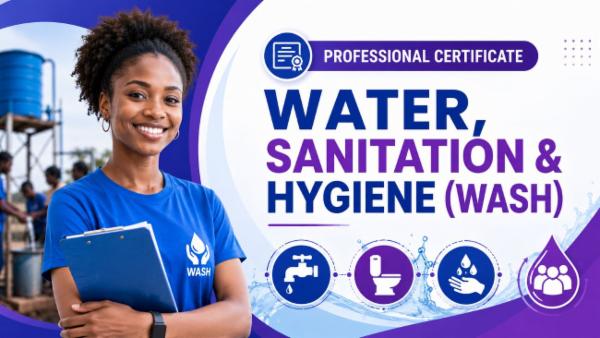 Certificate in Water, Sanitation & Hygiene (WASH) cover