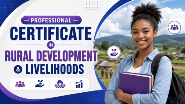 Certificate in Rural Development & Livelihoods cover