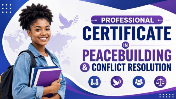 Certificate in Peacebuilding & Conflict Resolution cover