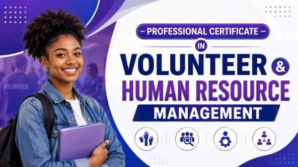 Certificate in Volunteer & Human Resource Management cover