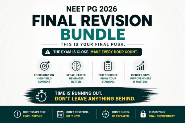 NEET PG 2026 Final Revision Bundle Cover
