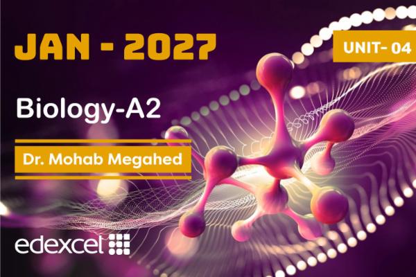 Biology A2 Edexcel Unit 4 Jan 2027 cover