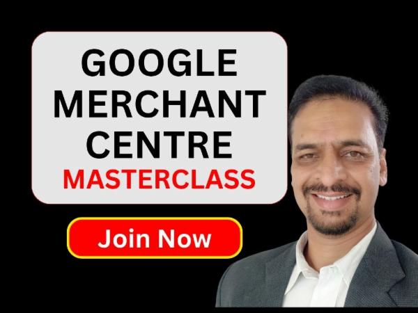 Google Merchant Center & Shopping Ads Masterclass cover
