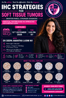 IHC strategies for Soft tissue tumors: 10 Sep 2026 cover
