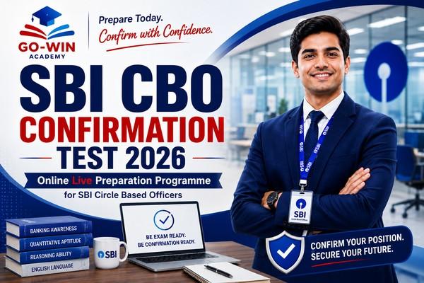 SBI CBO Confirmation Test 2026 – Preparation Program cover