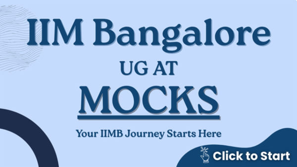 IIM Bangalore UG Free Mock Test cover
