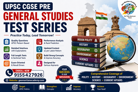 UPSC CGSE PRE (General Studies) Test Series cover
