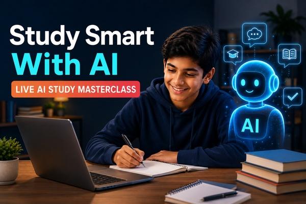 Study Smart With AI: Live Masterclass cover