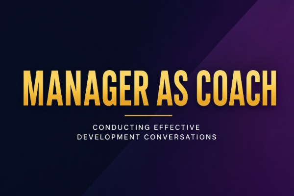 Manager as Coach: Conducting Effective Development Conversations cover