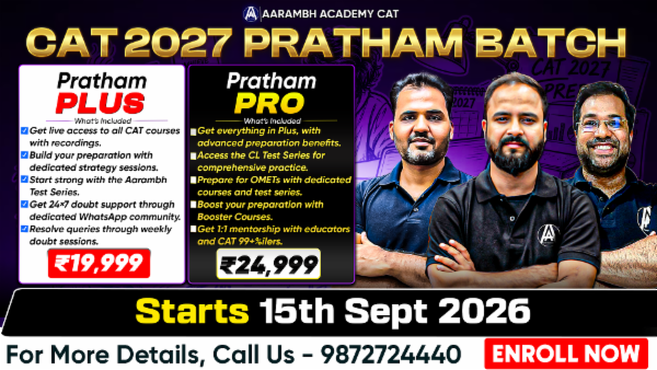 CAT 27 PRATHAM BATCH PLUS cover