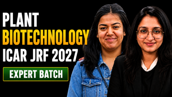 Plant Biotechnology ICAR JRF Expert Batch cover