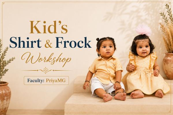 Kid's Shirt & Frock Workshop cover