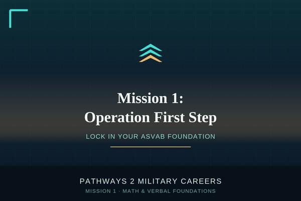 Mission 1: Operation First Steps cover