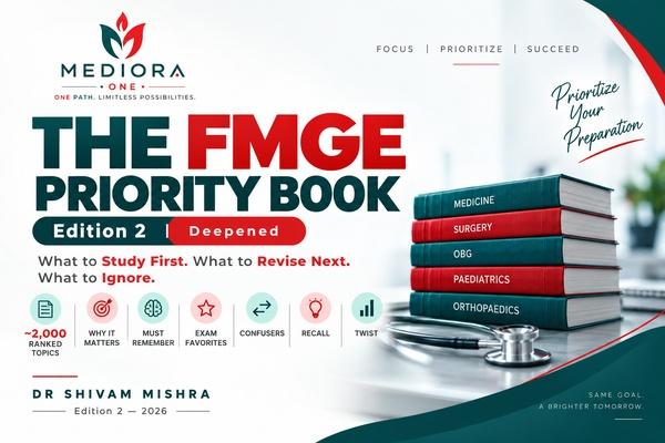 THE FMGE PRIORITY BOOK