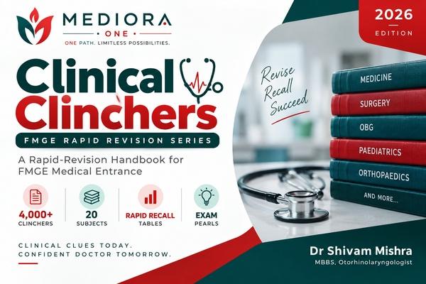FMGE Clinical Clinchers: 4,000+ High-Yield Pearls