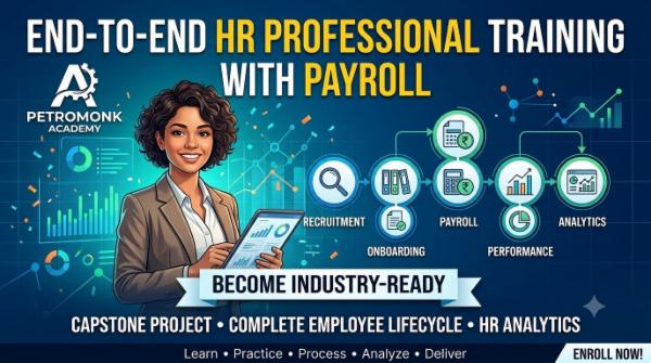End-to-End HR Professional Training with Payroll, HR Analytics & Compliance (Online 45 Days) cover