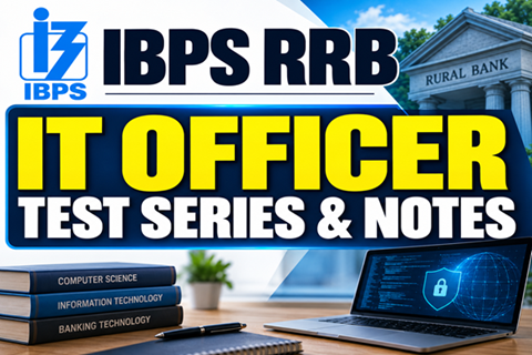 IBPS RRB IT Officer Test Series & Notes cover