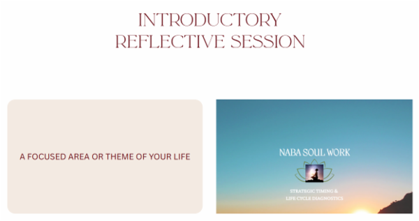Introductory Reflective Session cover