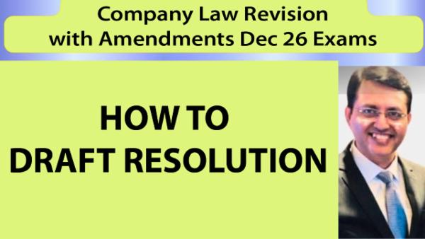 How to Draft Resolution cover