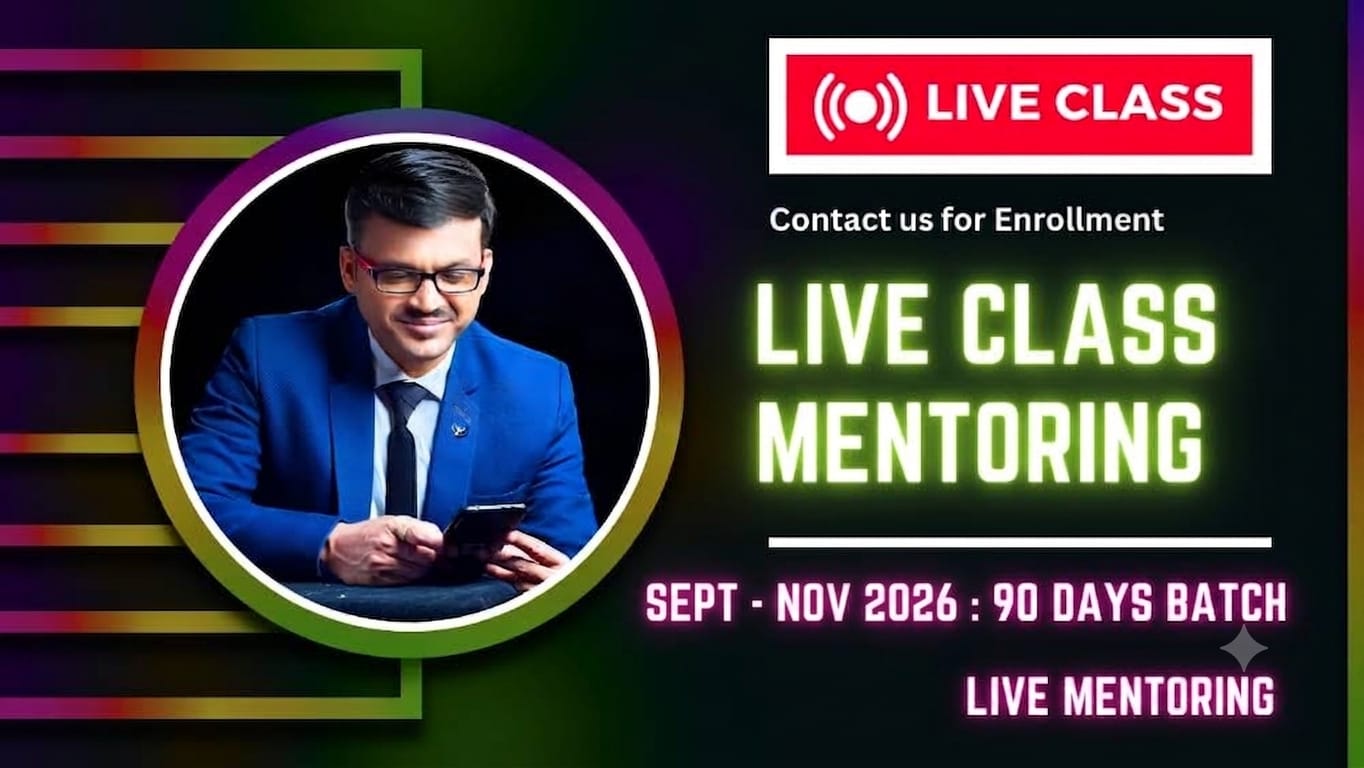 SEPT 2026 : 90 Days Mentorship Program cover