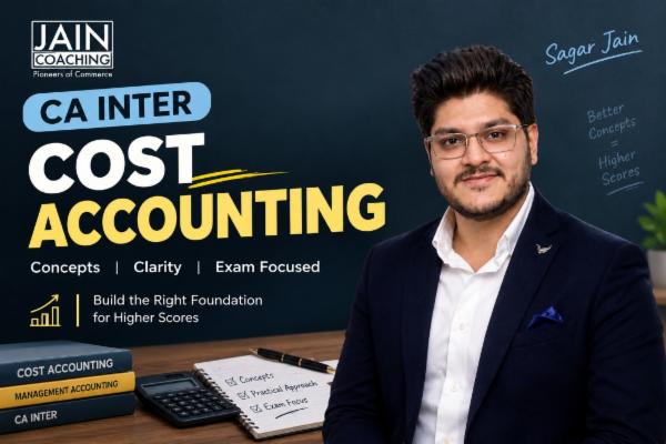CA Intermediate - Cost and Management Accounting - Jan 27| May 27 cover