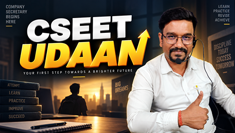 CSEET Udaan cover