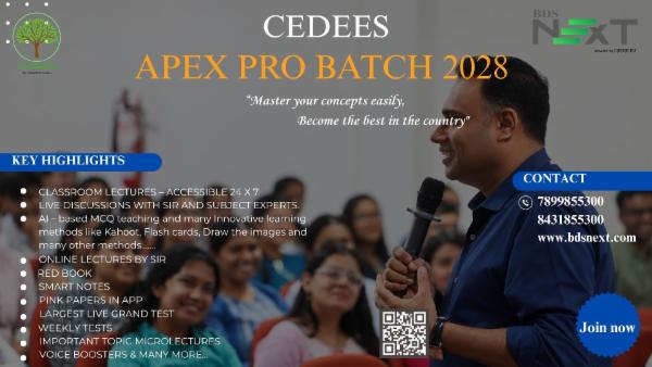 APEX Pro Batch for NEET INICET 2028 (Latest) cover