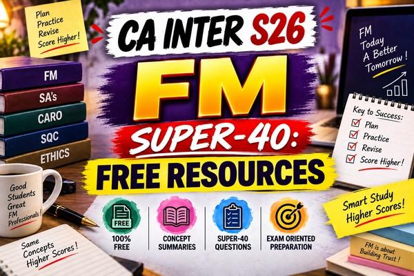 CA INTER SEPT26 FM FREE RESOURCES: Free Imp Qn List Resources cover