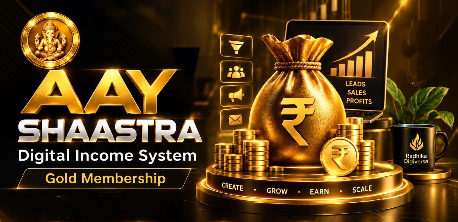 AAY SHAASHTRA- Digital Income System I Gold Membership cover