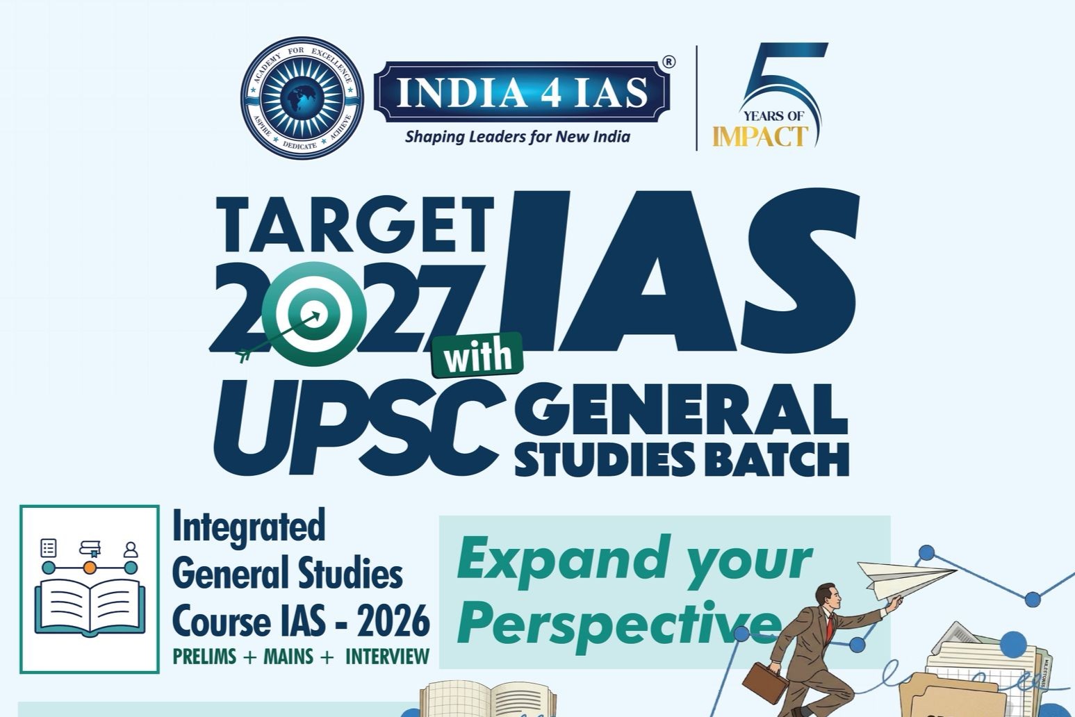Target 2027 (September) - General Studies Batch -B6 cover