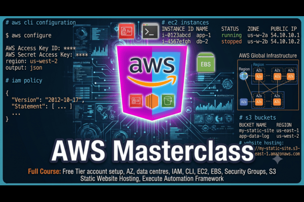 AWS: Essentials for SDET's