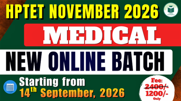 HP TET November 2026 Medical New Recorded Live Batch- 2 cover