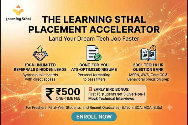 Placement Accelerator Course cover