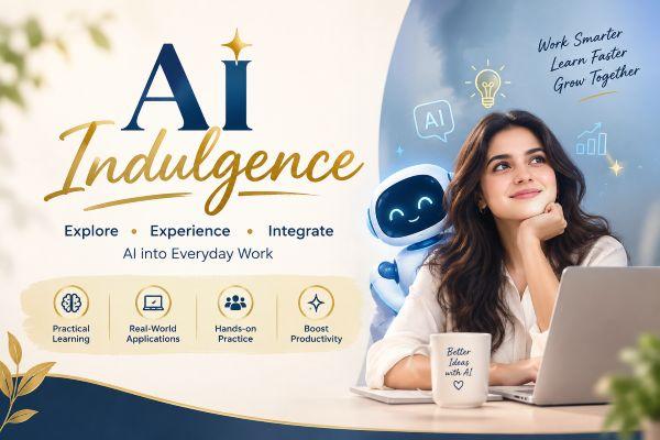 AI Indulgence — Explore, Experience & Integrate AI into Everyday Work cover