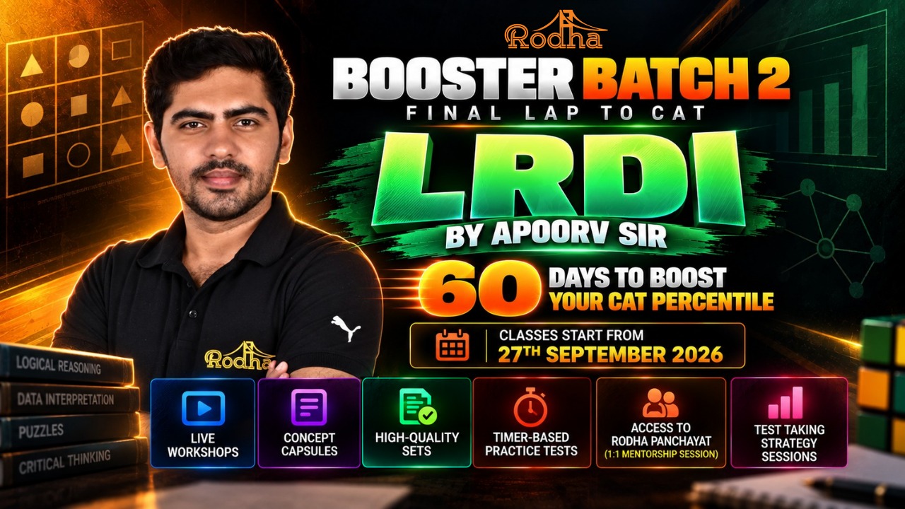 LRDI Booster Batch 2 | 60 Days To Boost Your Score | Hinglish | By Apoorv Sir cover