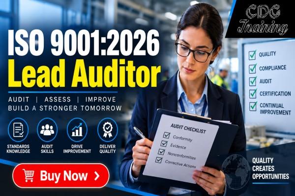 ISO 9001:2026 Lead Auditor cover