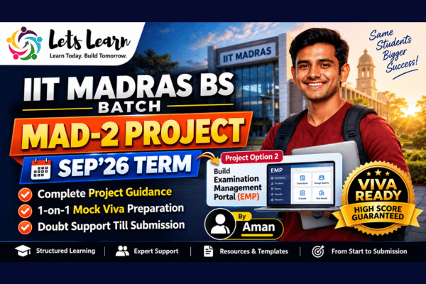 MAD-2 Project | Sep'26 | EMP | Aman cover