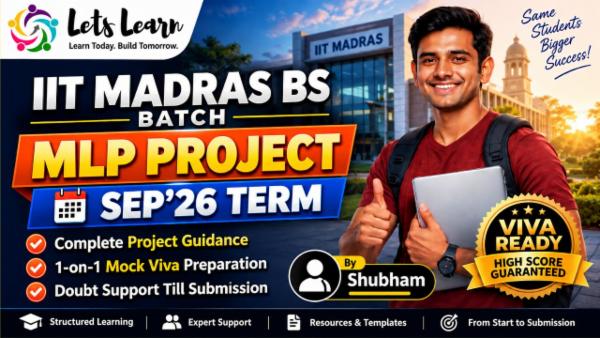 MLP project | Sep'26 | Shubham cover